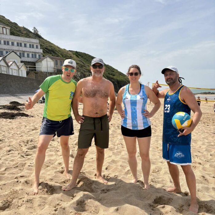 Equipe 1 tournoi de beach-volley Granville 05 2026