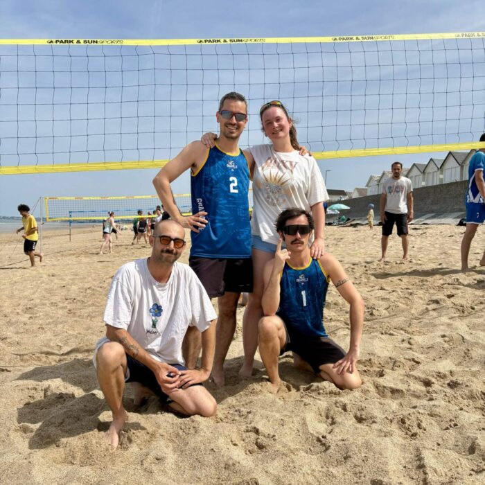 Equipe 7 tournoi de beach-volley Granville 05 2026