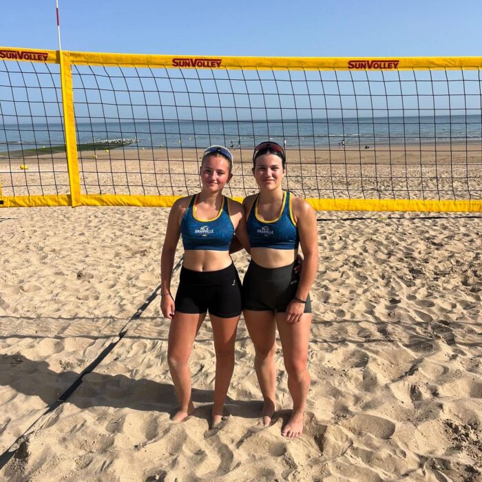 Paire féminine Granville beach volley