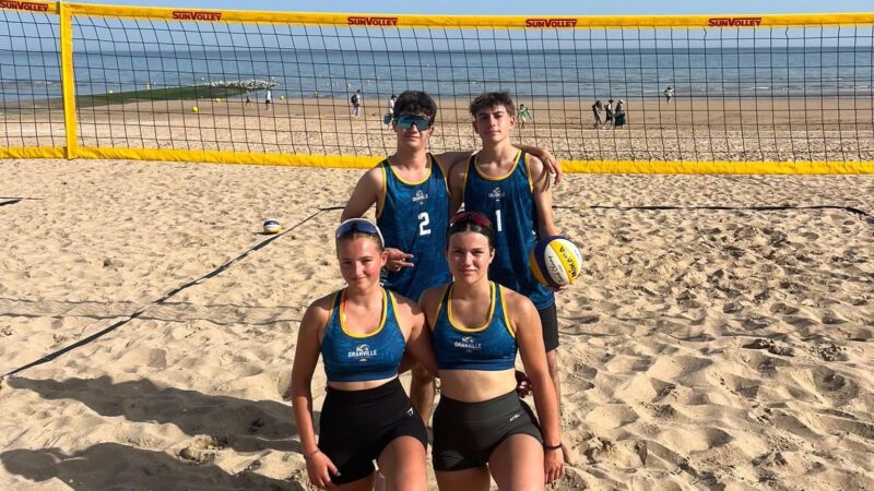 Coupe de Normandie beach-volley : Carton plein pour Granville au premier tour