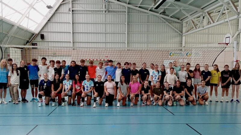 Reprise réussie pour les jeunes du Granville Volleyball !